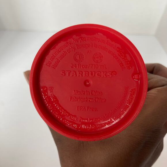 Rare Starbucks 2016 Matte Red Soft Touch Tumbler - Picture 10 of 10